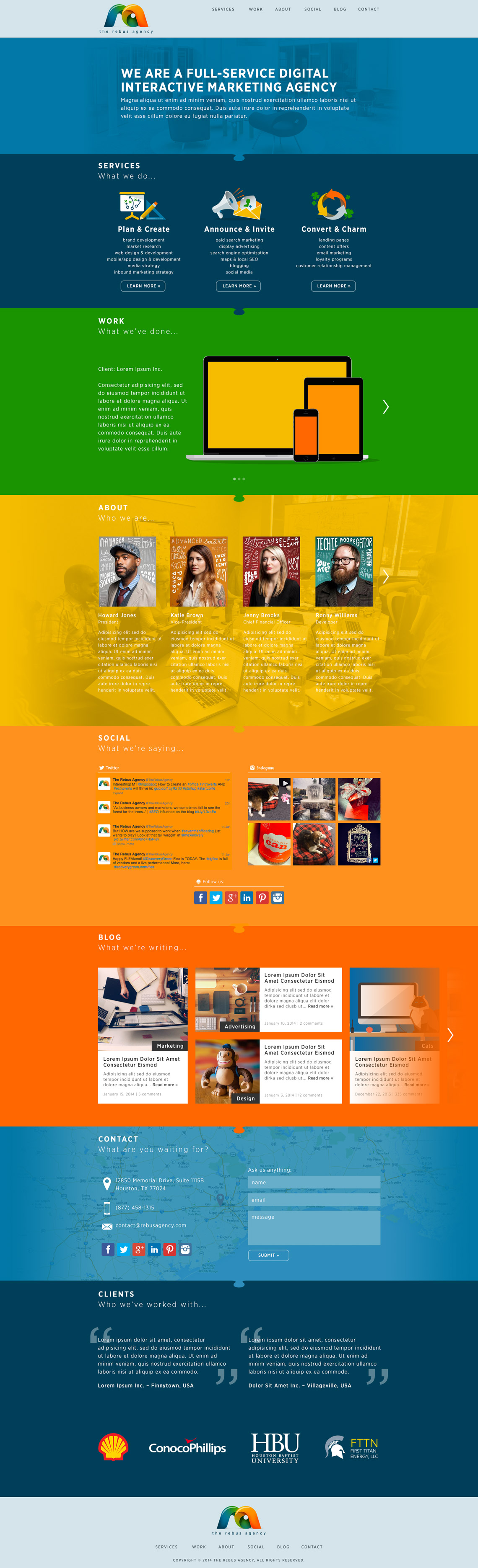 the rebus agency website